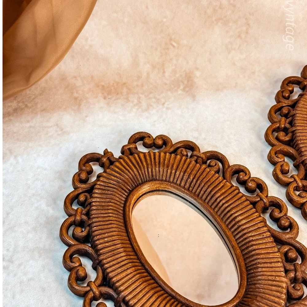 Pair of Dart Wall Mirrors